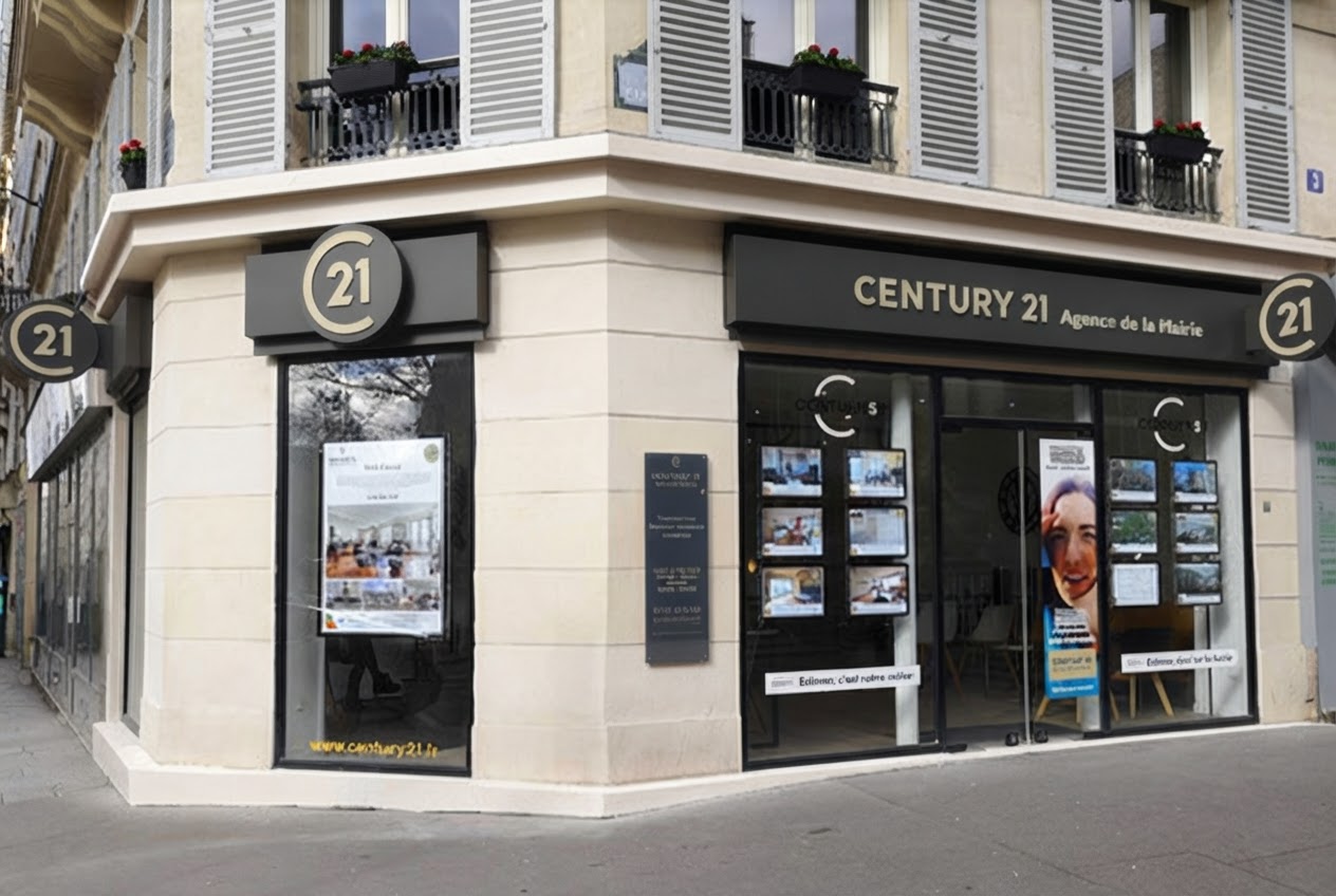 Façade CENTURY 21 Agence de la Mairie