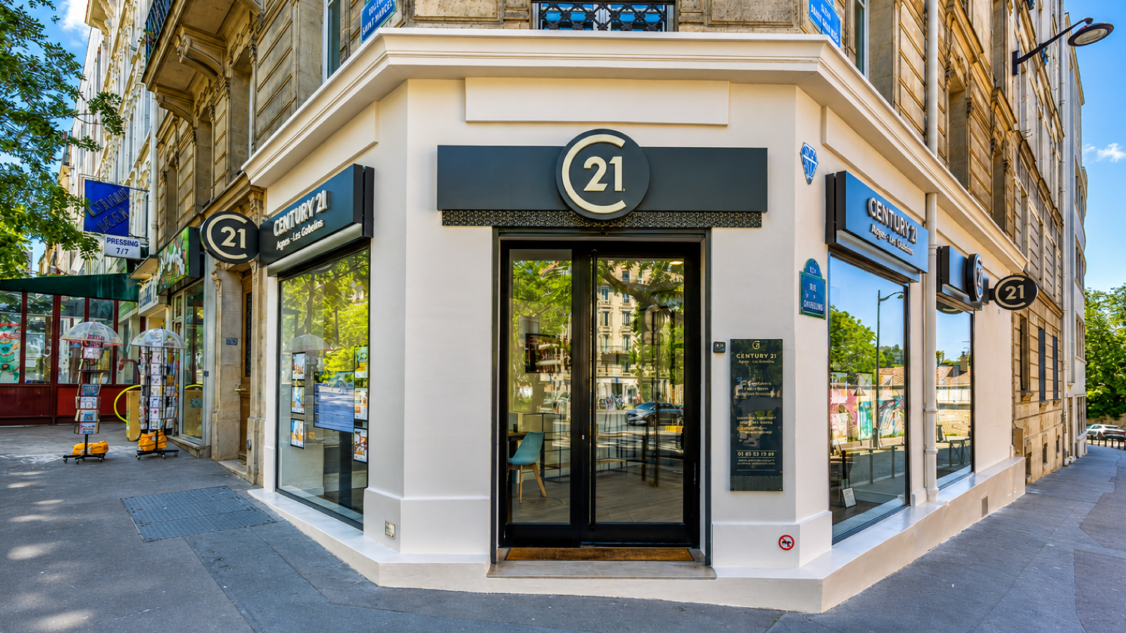 Façade CENTURY 21 Arago – Les Gobelins