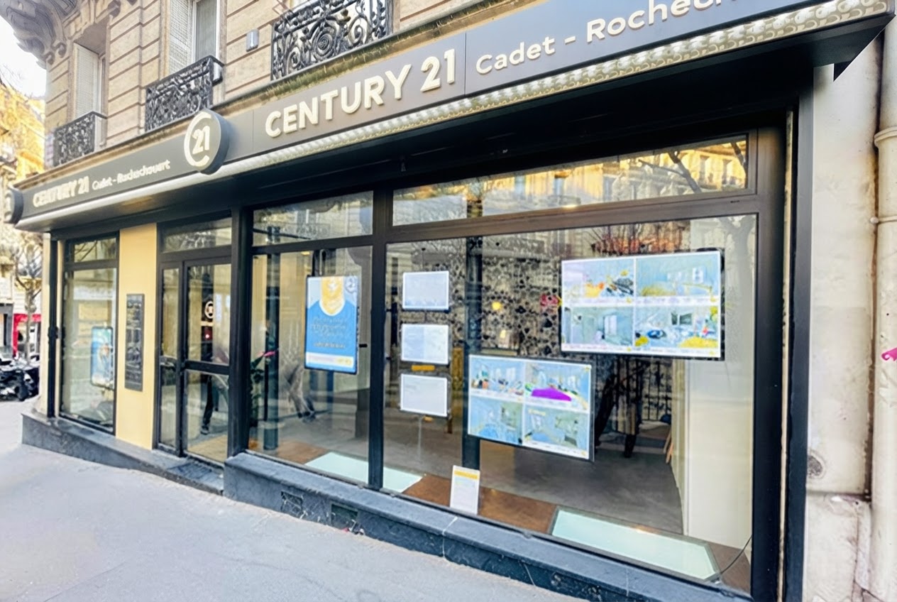 Façade CENTURY 21 Cadet – Rochechouart