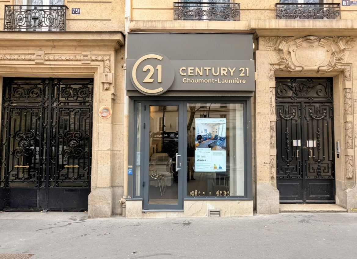 Façade CENTURY 21 Chaumont-Laumière