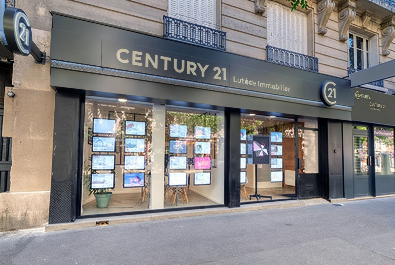 Façade CENTURY 21 Lutèce Immobilier