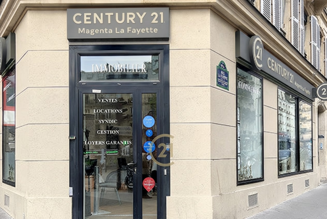 Façade CENTURY 21 Magenta La Fayette