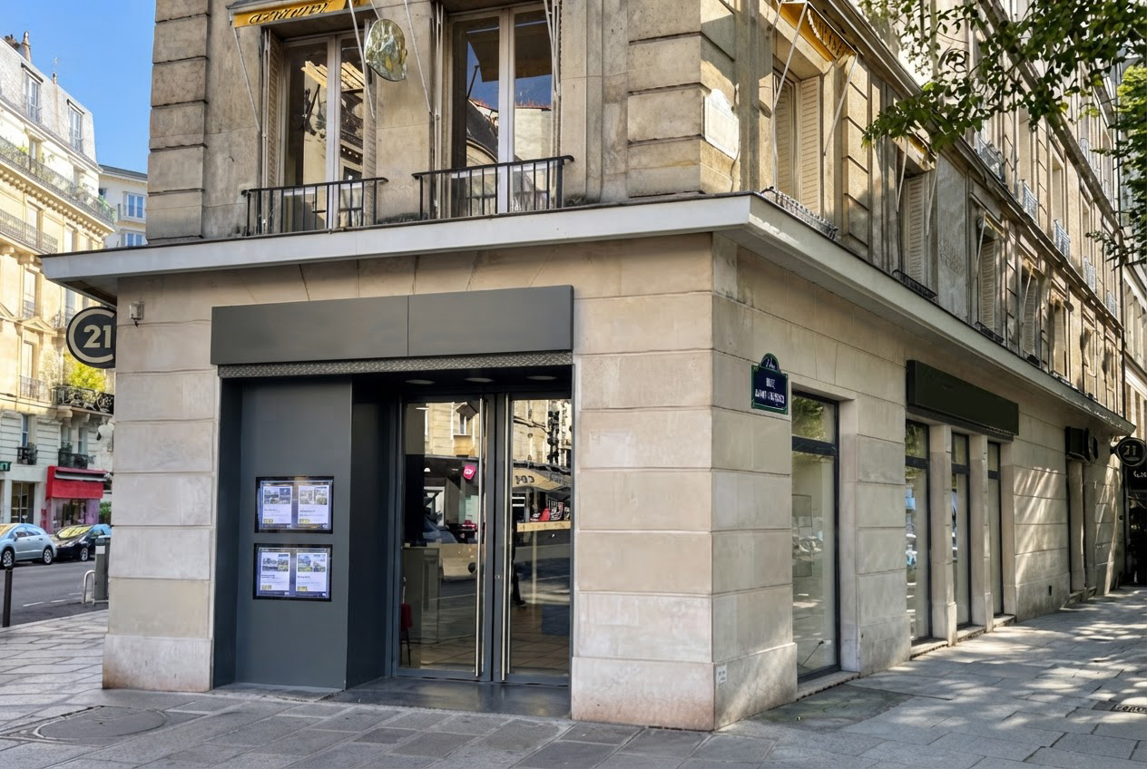 Façade CENTURY 21 Olympierre