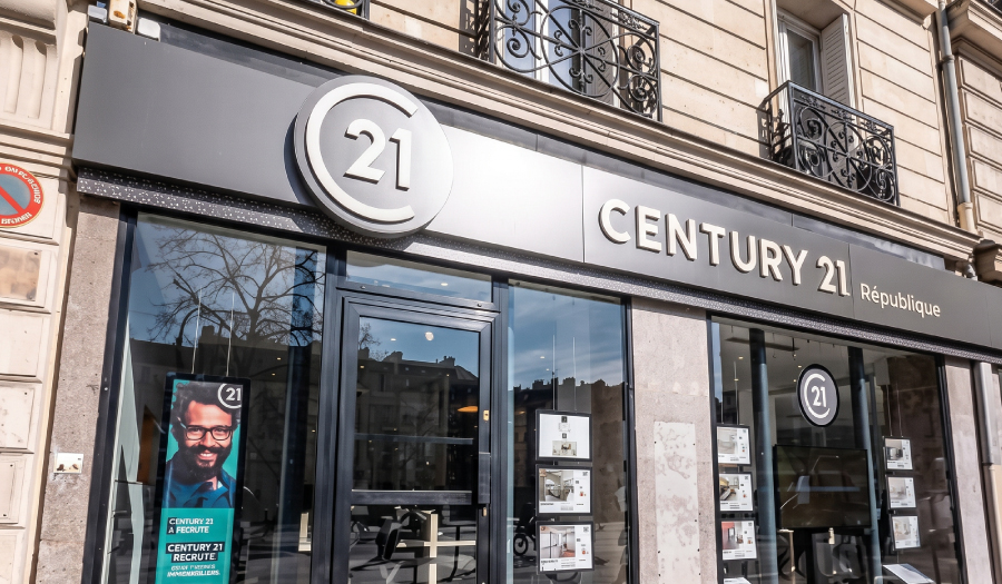 Façade CENTURY 21 République