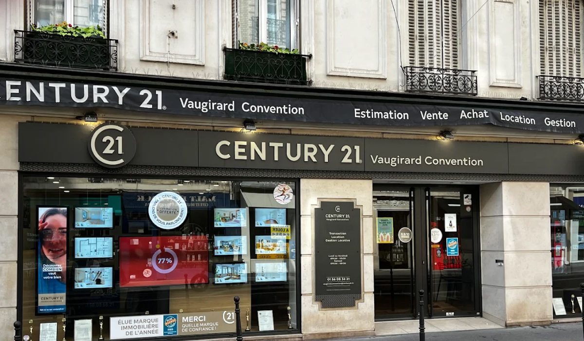 Façade CENTURY 21 Vaugirard Convention