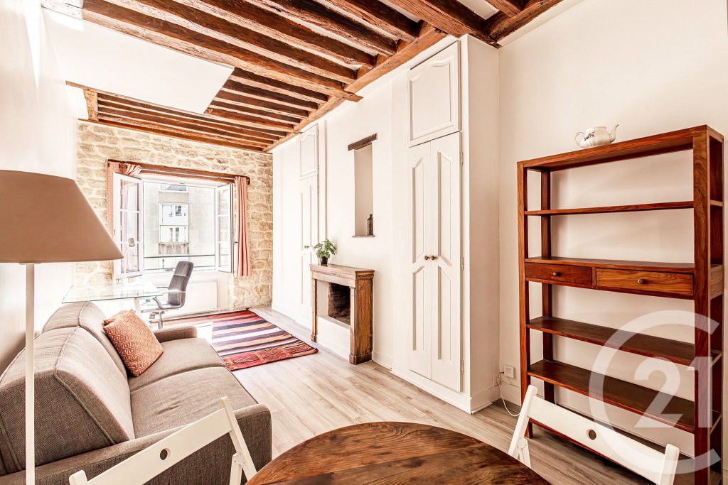 Studio 27 m² plein charme, rue Saint-Jacques – Val-de-Grâce