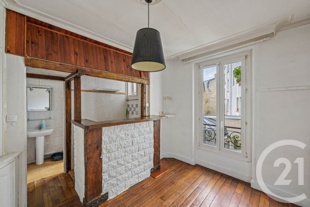 Appartement 2 pièces, 27 m², à deux pas des Buttes-Chaumont