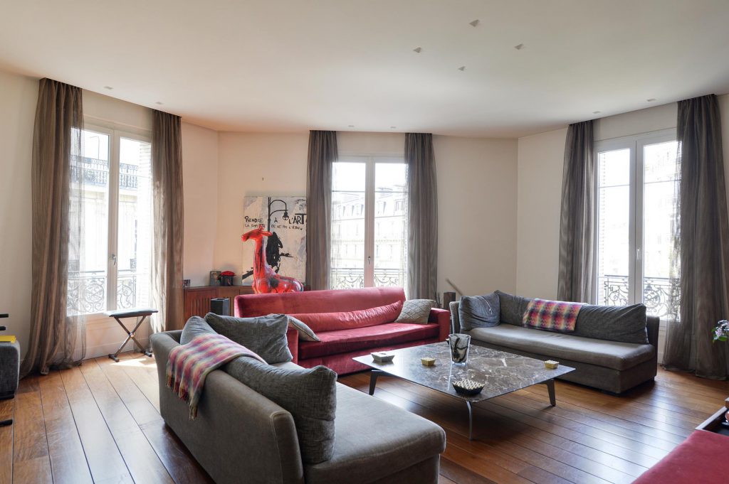 Appartement haussmannien 5 pièces, 181 m², Ternes – Courcelles