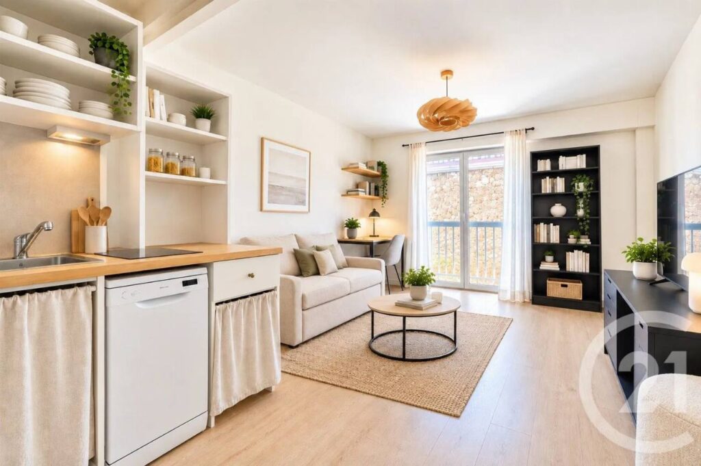 Appartement 1 pièce 31,94 m² – Paris 13e Croulebarbe