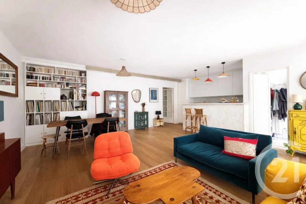 Appartement 3 pièces 73,52 m² rénové – Paris 14e Pernety