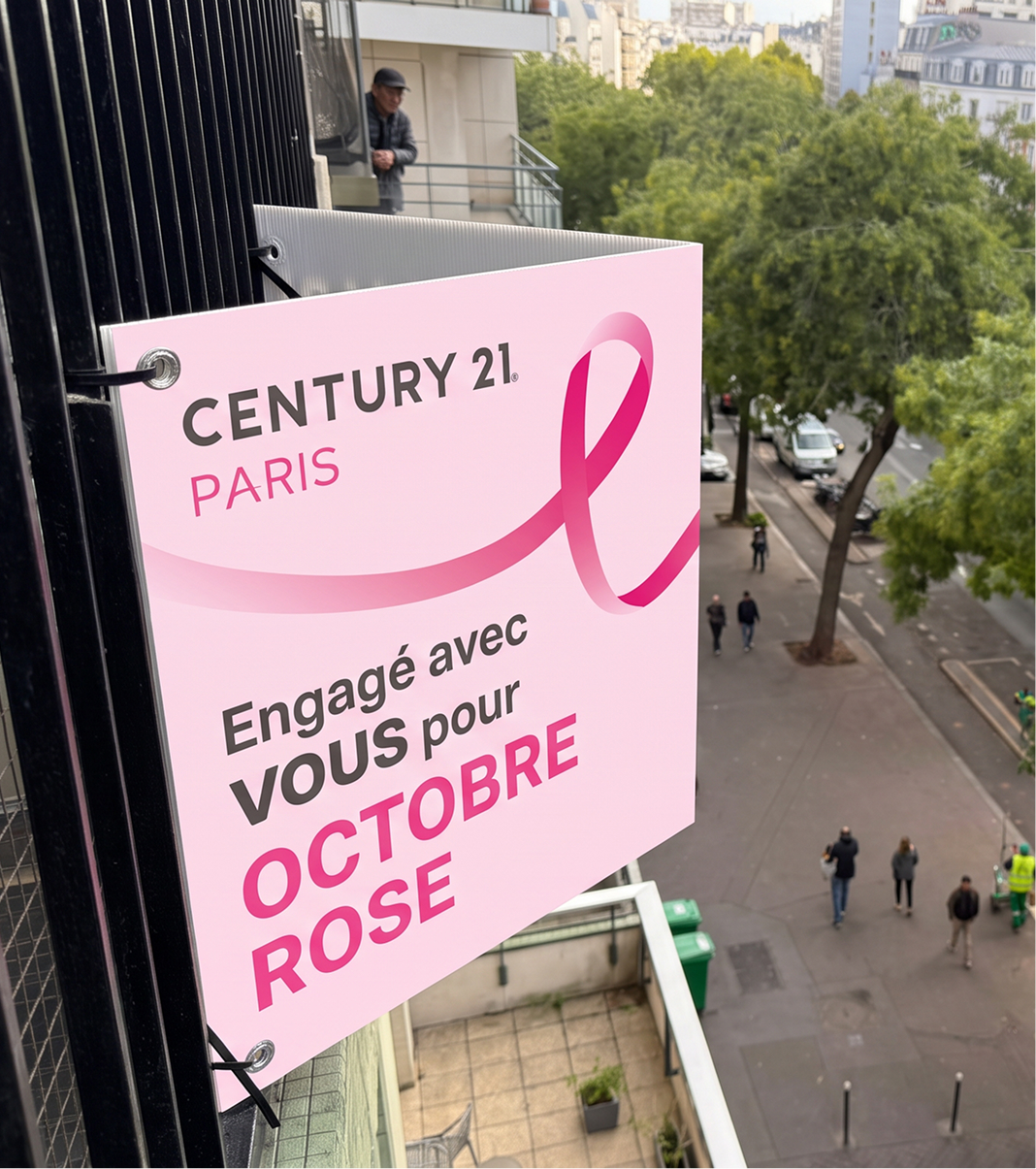 Nos panneaux passent au rose